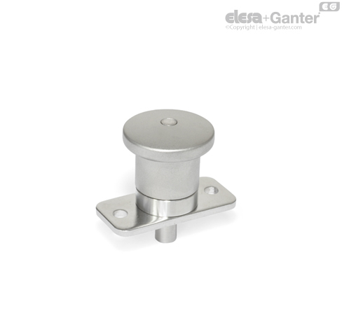 GN 822.9-BN/CN Stainless Steel-Mini indexing plungers with